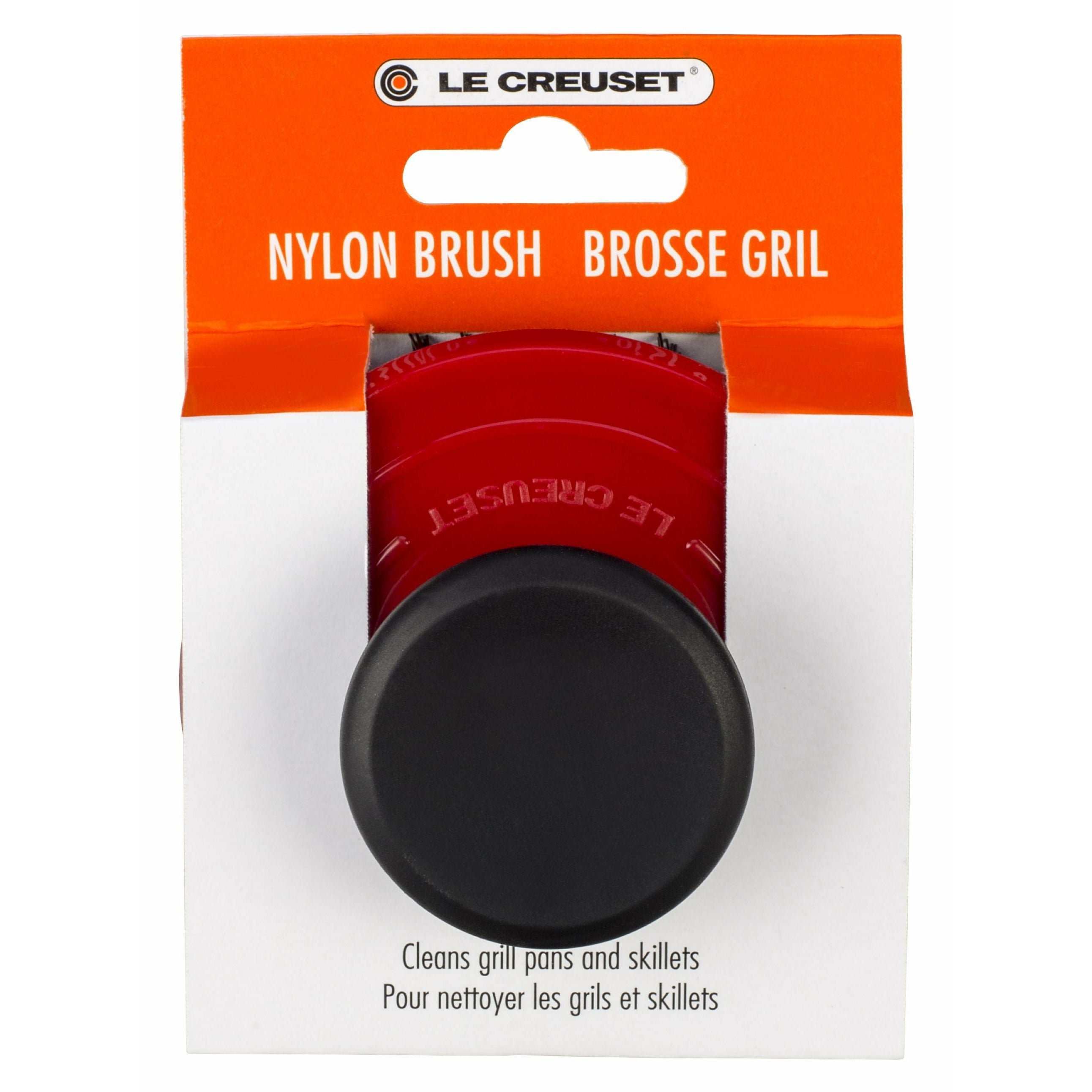 Brosse de nettoyage du Creuset, rouge cerise