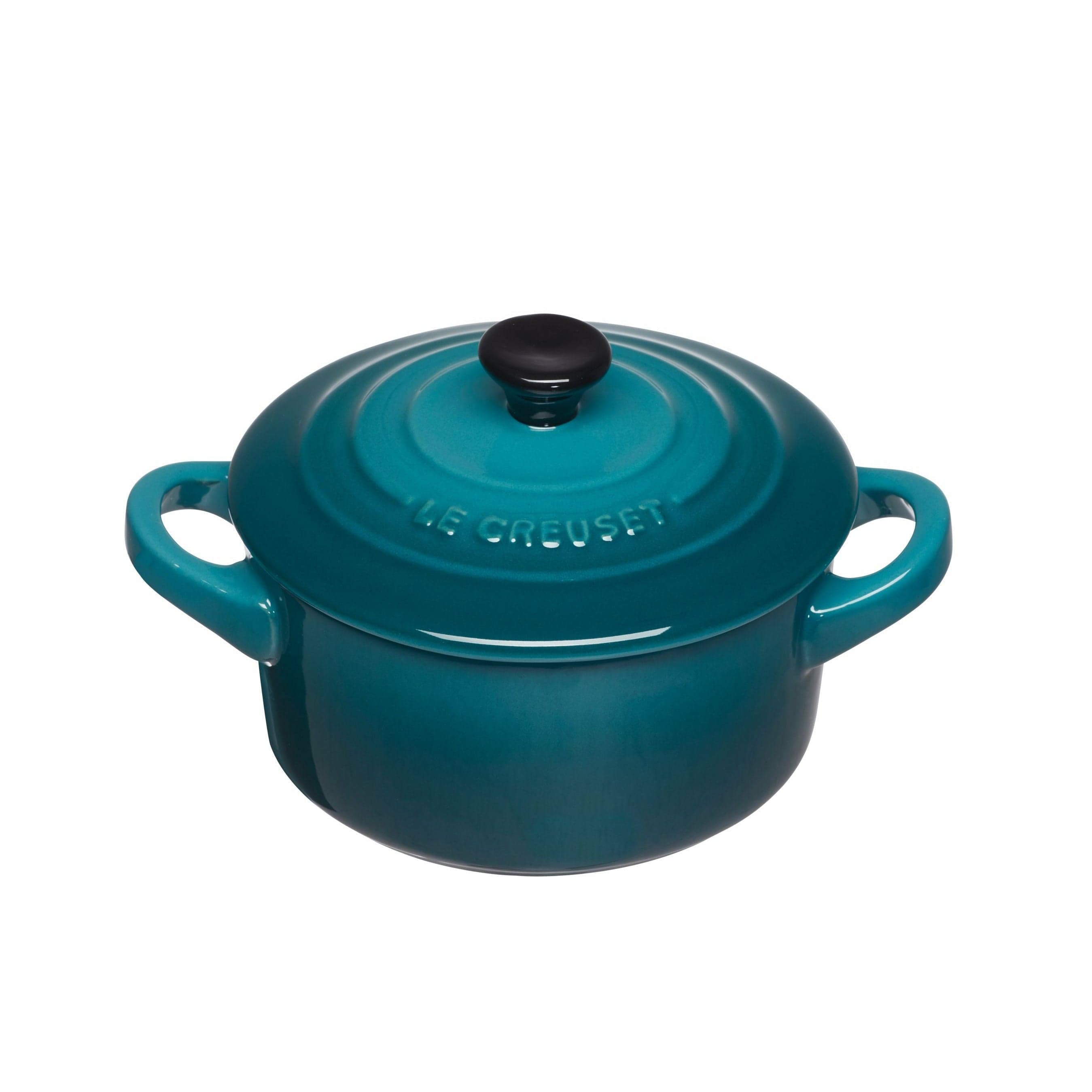 [product_category]-Le Creuset Mini Cocotte 10 Cm, Deep Teal-Le Creuset-843251115266-71901106420100-LEC-1