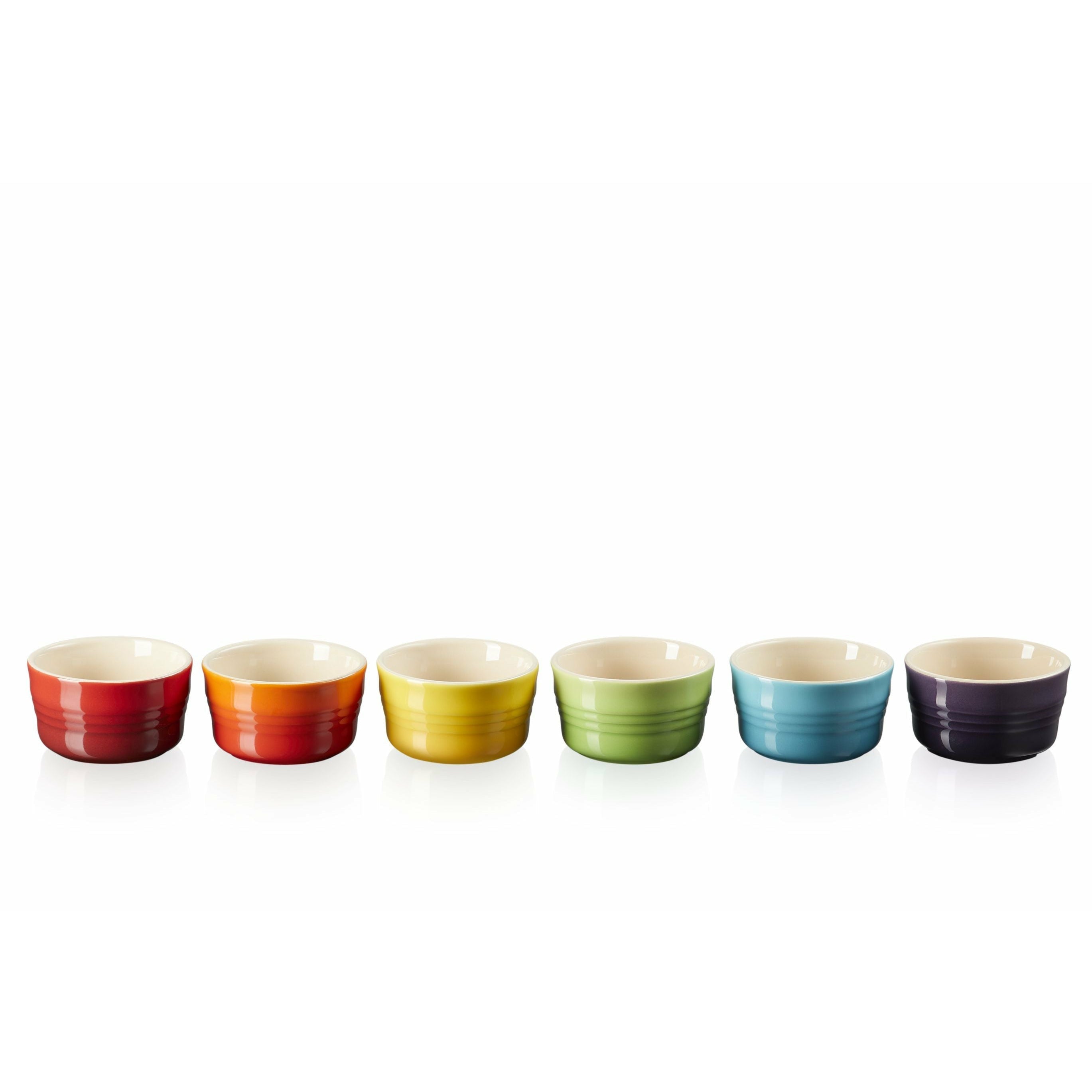 [product_category]-Le Creuset Mini Moulds Rainbow Set Of 6-Le Creuset-843251156443-79134108359030-LEC-3