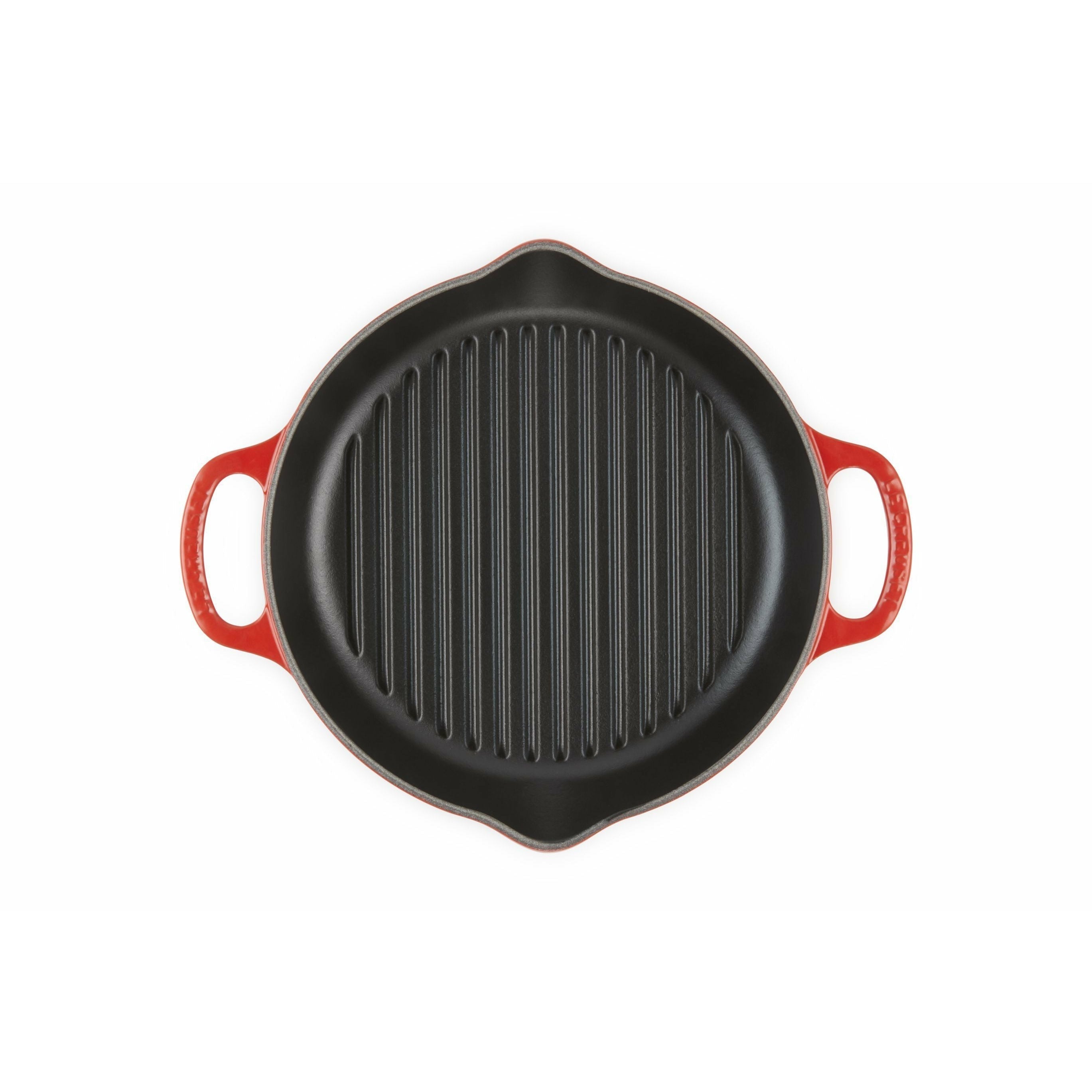 [product_category]-Le Creuset Nature High Round Grill Pan 25 Cm, Cherry Red-Le Creuset-24147307167-20208250600422-LEC-4