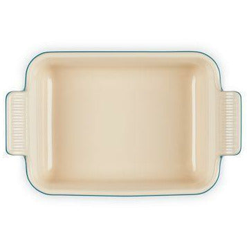 [product_category]-Le Creuset Rectangular Baking Dish Tradition 19 Cm, Deep Teal-Le Creuset-843251135646-71102196420001-LEC-4