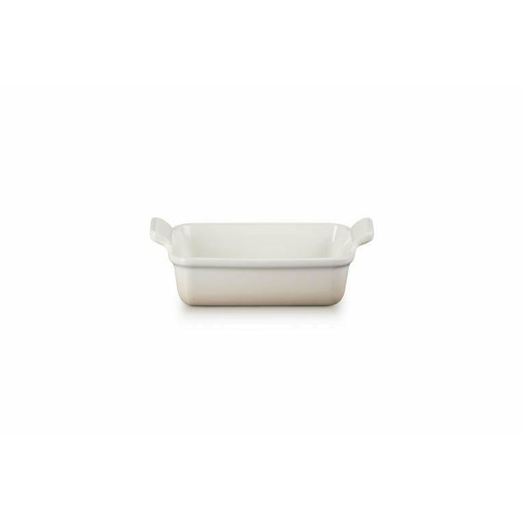 Le Creuset Rectangular para hornear Tradición de 19 cm, merengue