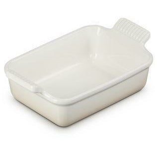 Le Creuset Rectangular para hornear Tradición de 19 cm, merengue