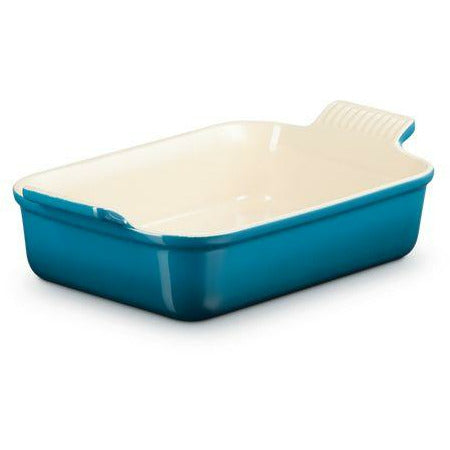 [product_category]-Le Creuset Rectangular Baking Dish Tradition 26 Cm, Deep Teal-Le Creuset-843251136049-71102266420001-LEC-5