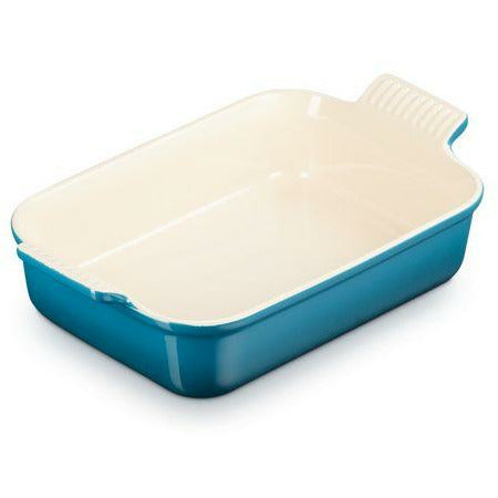 [product_category]-Le Creuset Rectangular Baking Dish Tradition 26 Cm, Deep Teal-Le Creuset-843251136049-71102266420001-LEC-6