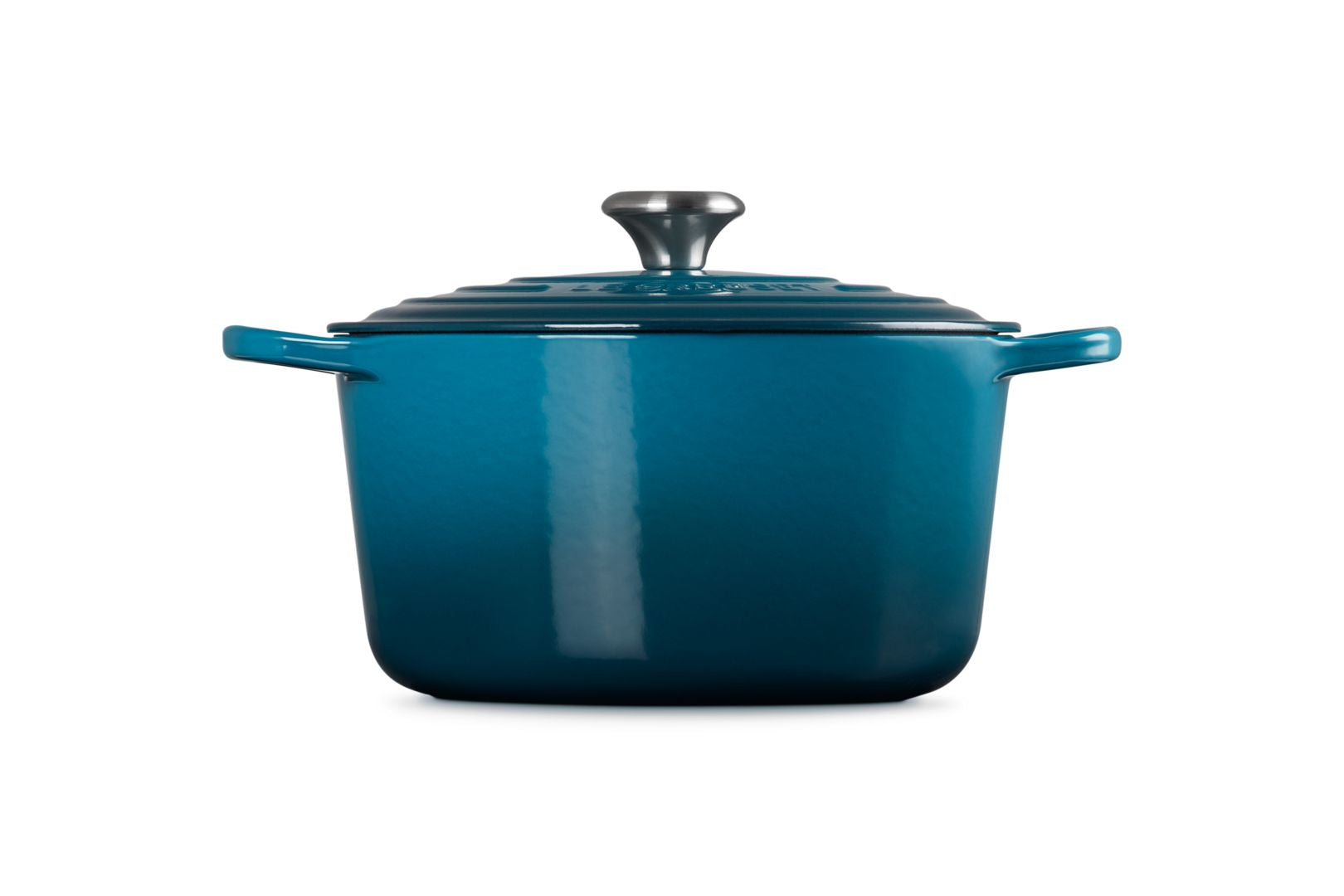 Le Creuset Round Casserole 26 cm, Deep Blaugrün