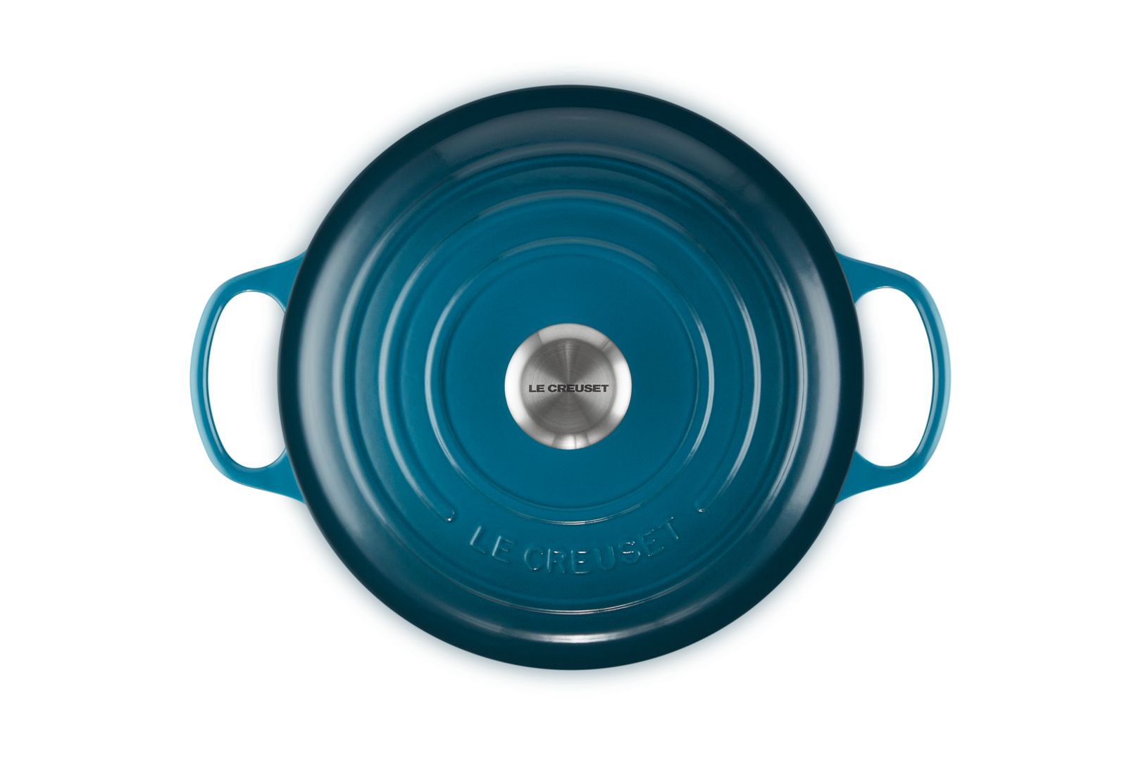 [product_category]-Le Creuset Round Casserole 26 Cm, Deep Teal-Le Creuset-0024147308751-21195266422430-LEC-5