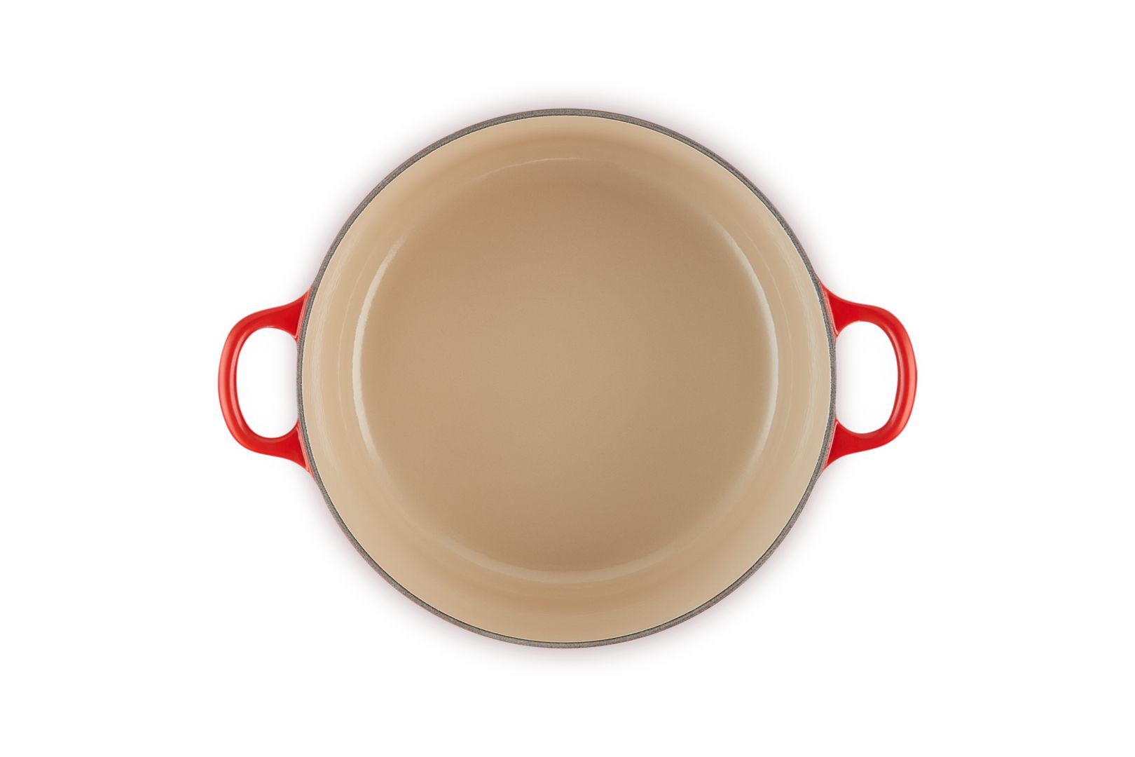 [product_category]-Le Creuset Round Casserole With Glass Lid 24 Cm, Volcanic-Le Creuset-0024147314141-27001240602423-LEC-5