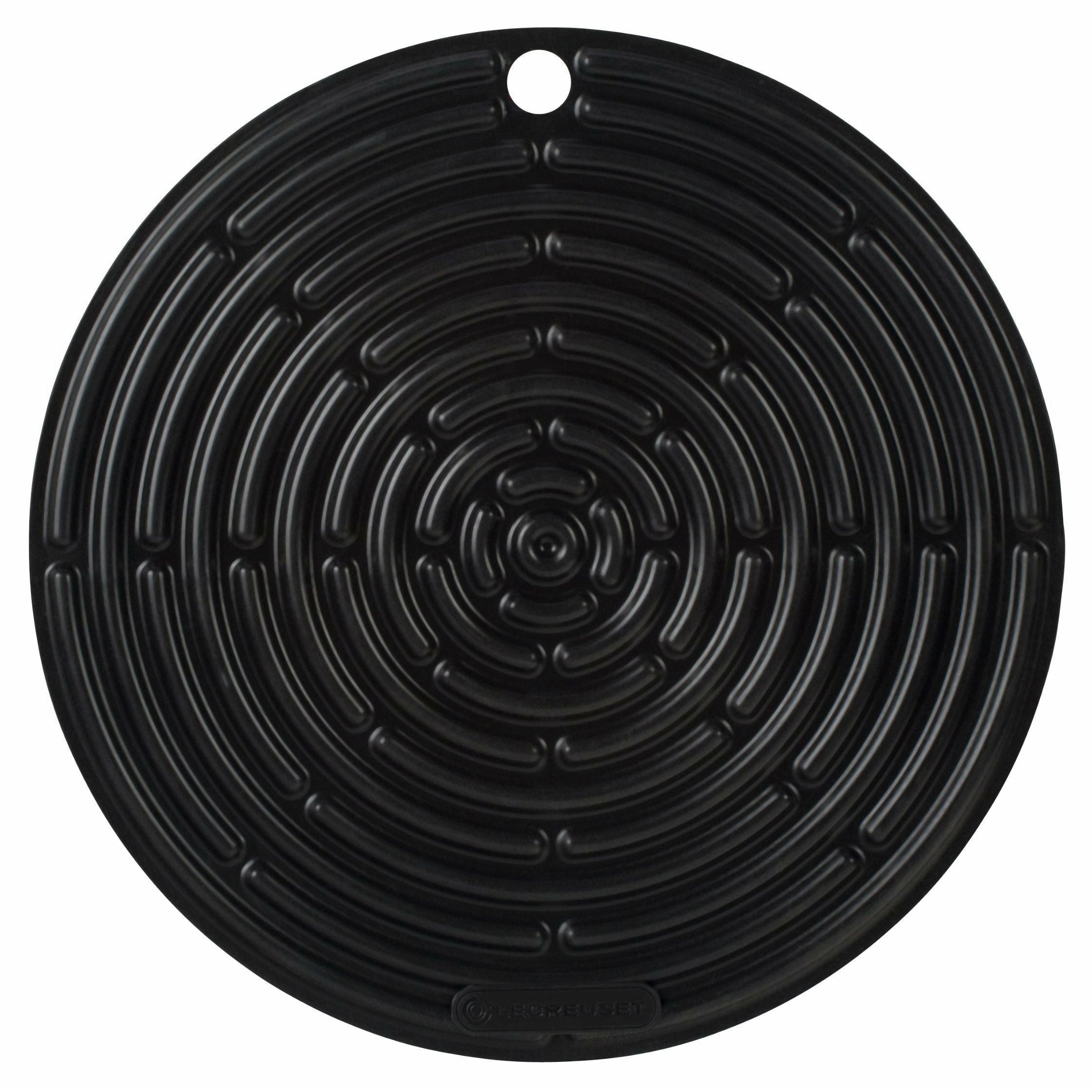 [product_category]-Le Creuset Round Potholder Classic 20,5 Cm, Black-Le Creuset-630870023269-93000230310200-LEC-1