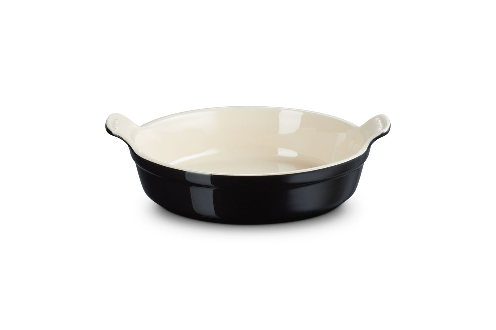 [product_category]-Le Creuset Round Traditional Casserole Dish 24 Cm, Black Onyx-Le Creuset-0630870284196-61129241400007-LEC-2