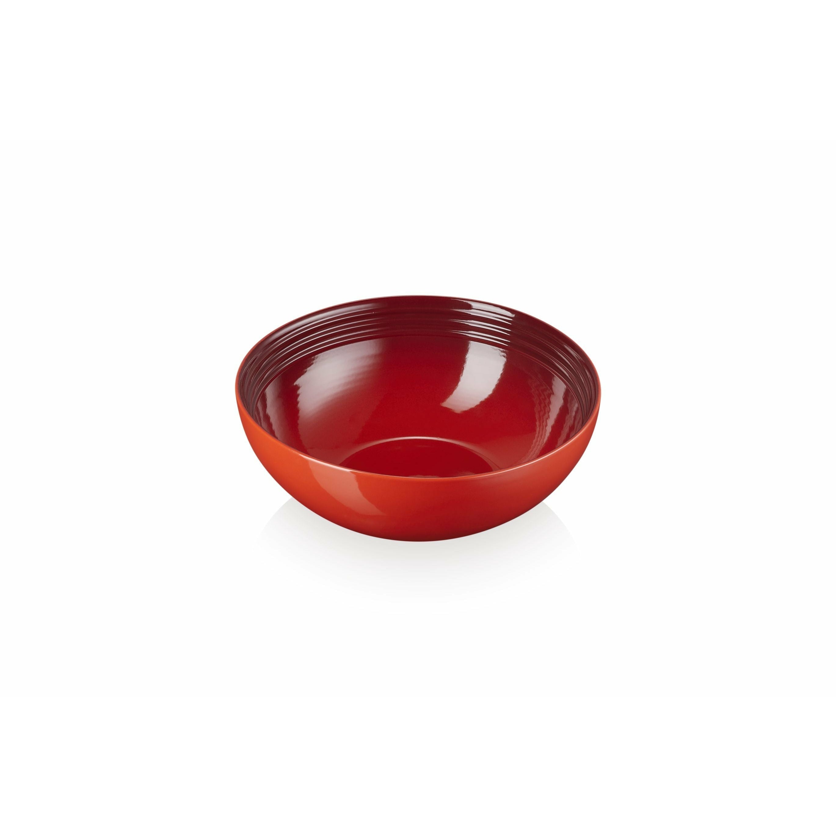 Le creuset salat skål 24 cm, kirsebærrød