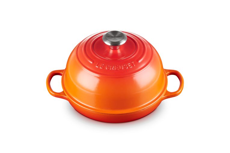 Le creuset signatur brød ristning skål 24 cm rød