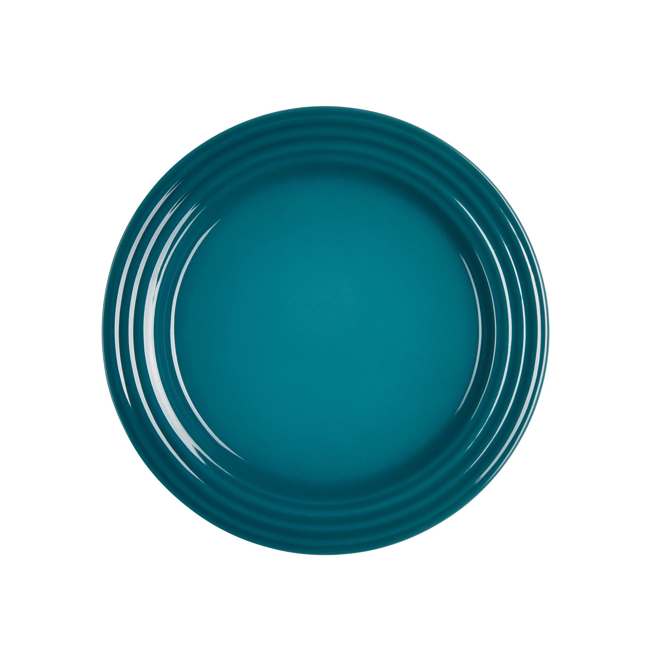 [product_category]-Le Creuset Signature Breakfast Plate 22 Cm, Deep Teal-Le Creuset-843251125005-70203226420099-LEC-1