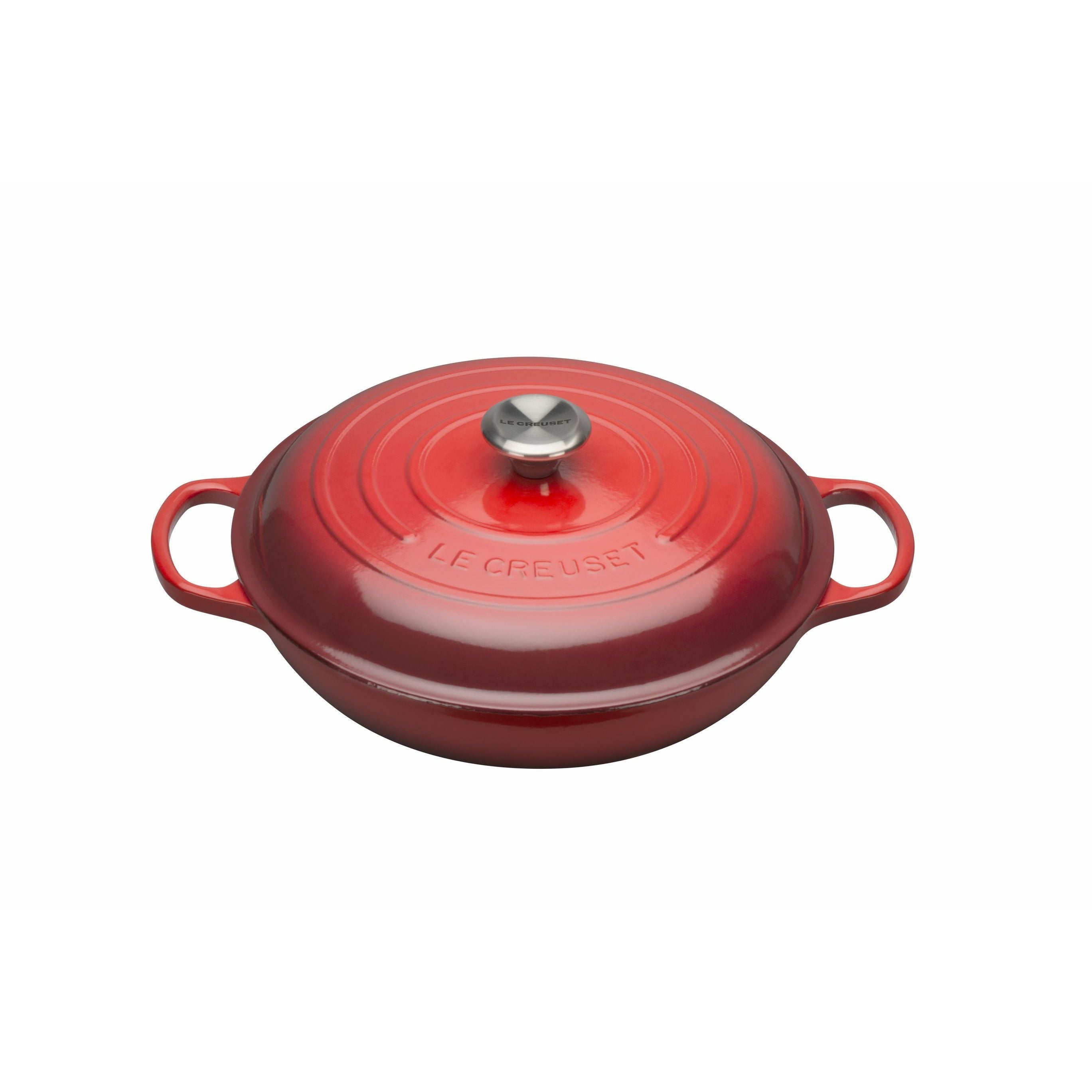 Le Creuset Signature Gourmet Professional Pot 30 cm, Kirschrot