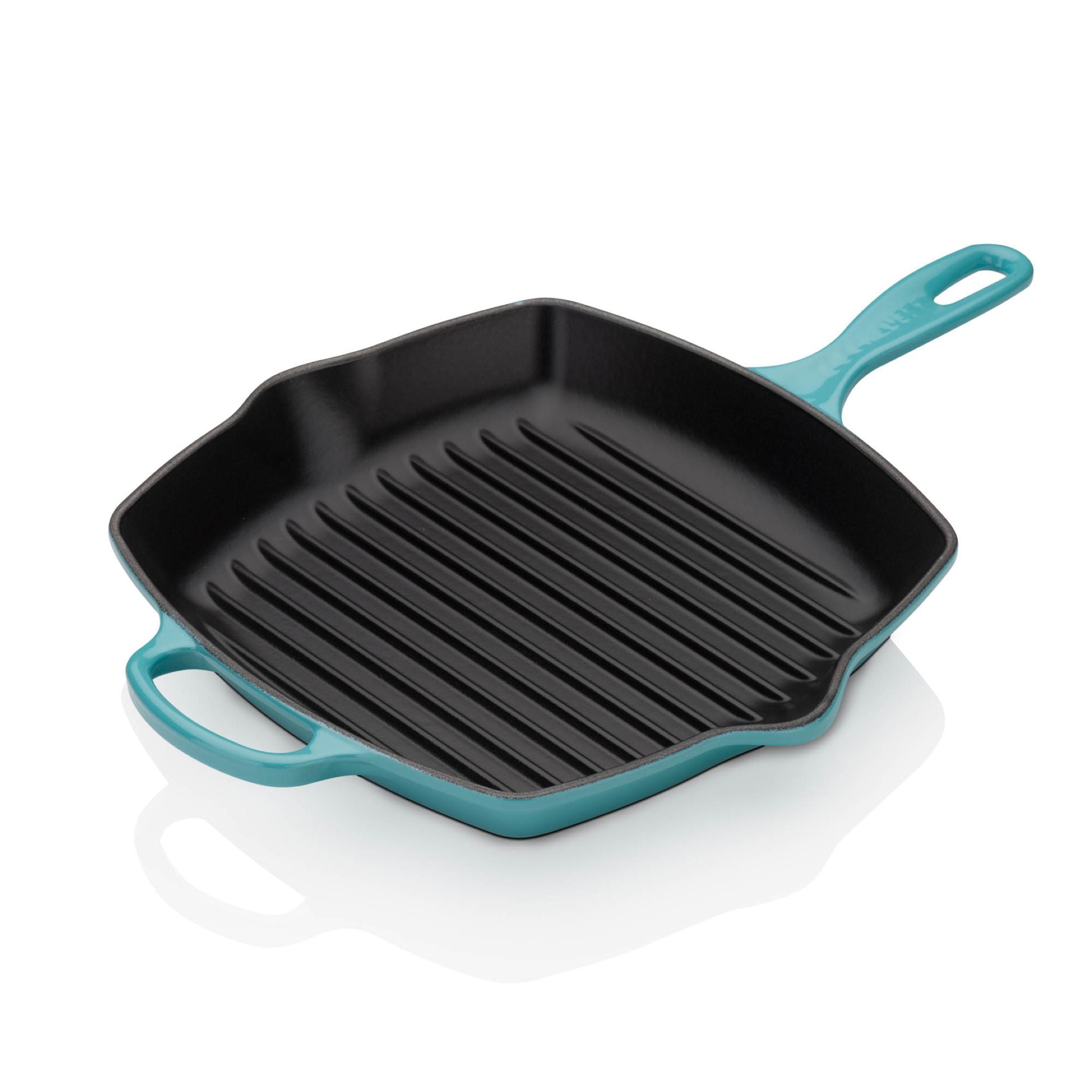 [product_category]-Le Creuset Signature Square Grill Pan 26 Cm, Caribbean-Le Creuset-24147262220-20183261700422-LEC-1