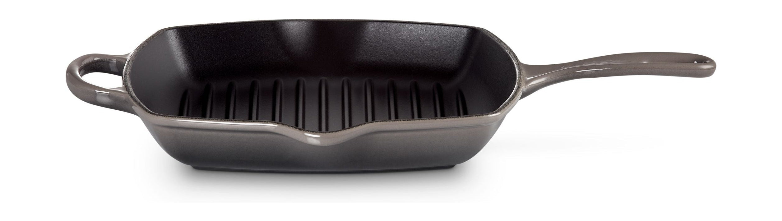 [product_category]-Le Creuset Signature Square Grill Pan 26 Cm, Flint-Le Creuset-0024147267386-20183264440422-LEC-1