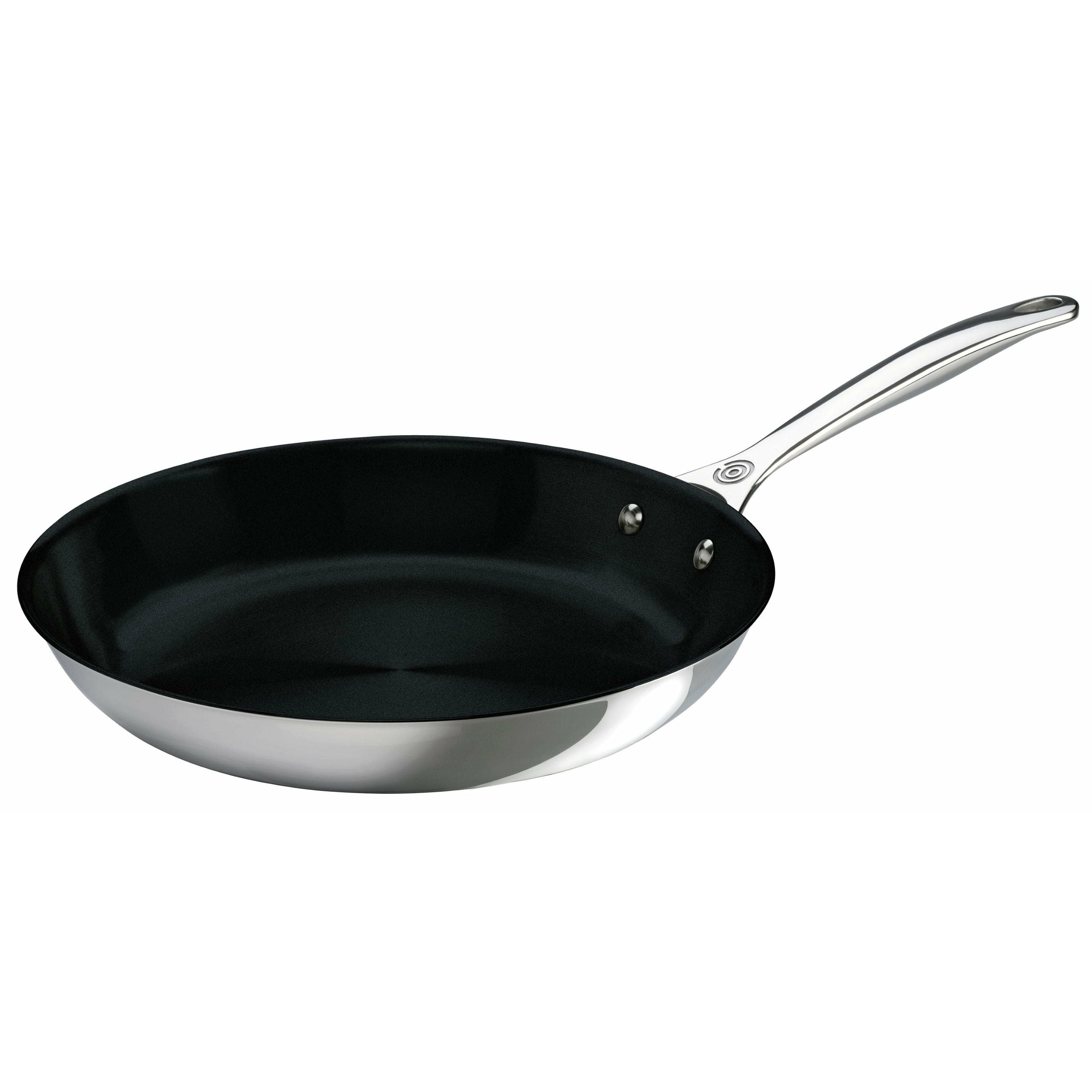 [product_category]-Le Creuset Signature Stainless Steel Shallow Non Stick Frying Plan 30 Cm-Le Creuset-630870131377-96600230001700-LEC-1