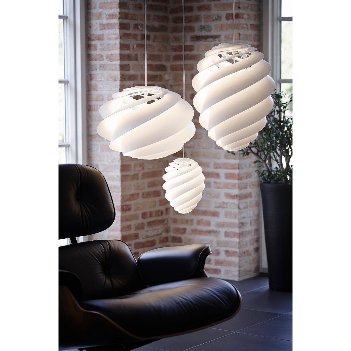 [product_category]-Le Klint Swirl Ii Pendant, White ø36 Cm-Le Klint-5703387131224-1312M-LK-3