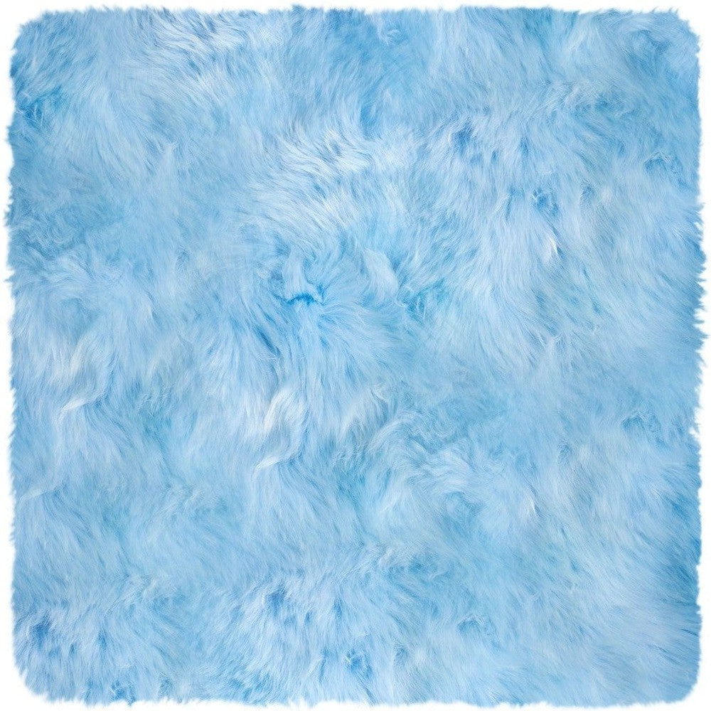 [product_category]-Light blue genuine sheepskin chair pad | Square-Purple Bellerophon-lightblue-sqaure-1