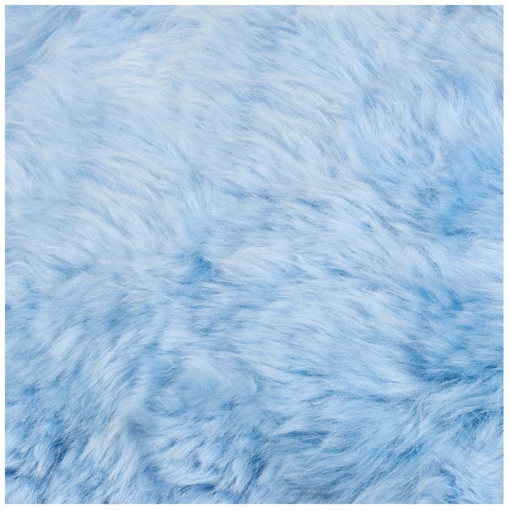 [product_category]-Light blue genuine sheepskin throw pillow-Purple Bellerophon-1