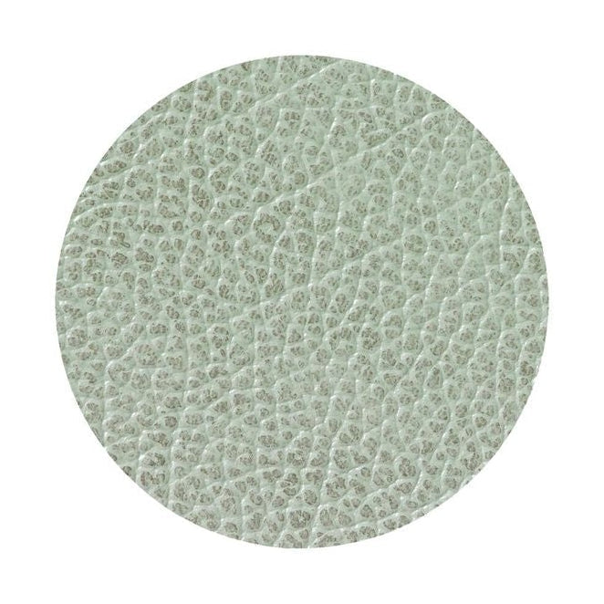 Lind DNA Circle Glass Coaster Hippo Leather, Olive Green