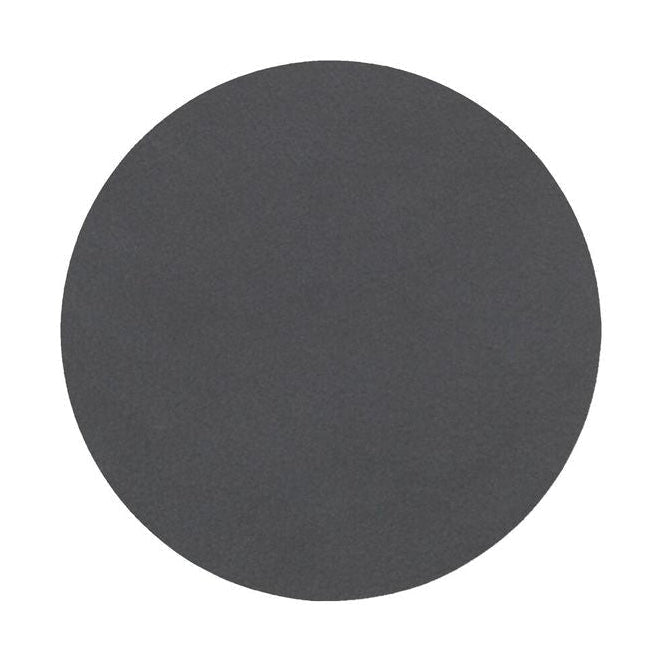 Lind DNA Circle Glass Coaster Nupo Leather, Anthracite