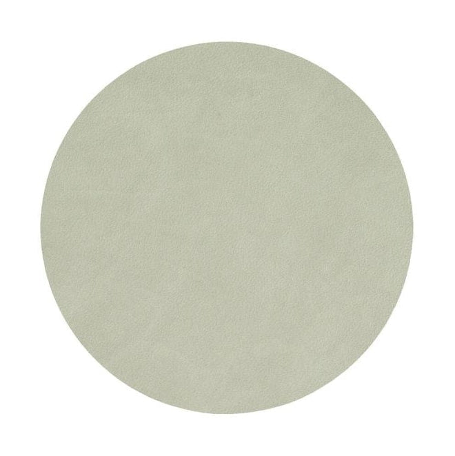 Lind DNA Circle Glass Coaster Nupo Leather, oliva verde