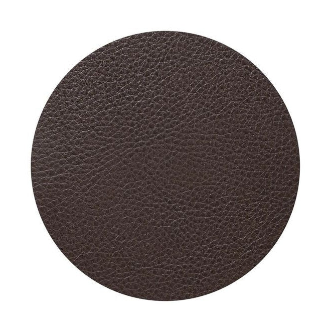 Lind ADN Circle Glass Coaster Leather, Ha Sel