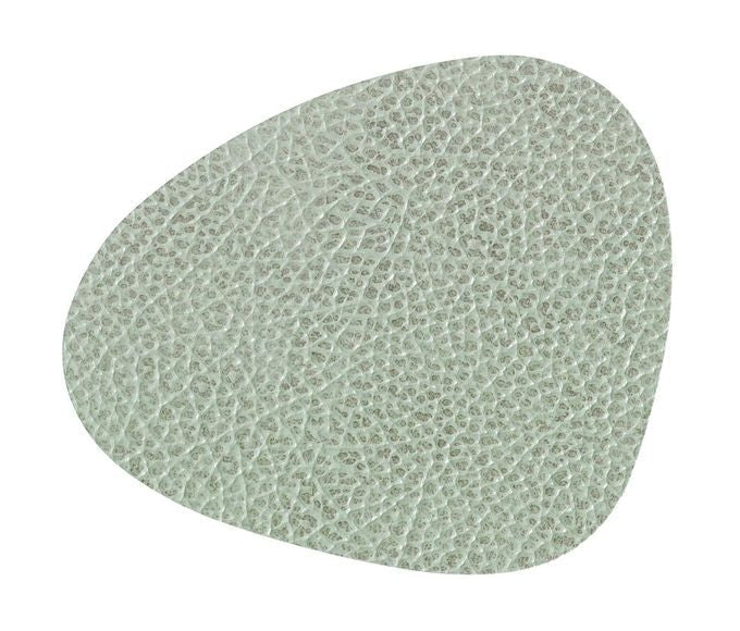 [product_category]-Lind Dna Curve Glass Coaster Hippo Leather, Olive Green-Lind DNA-5711905516002-983503-LIN-1