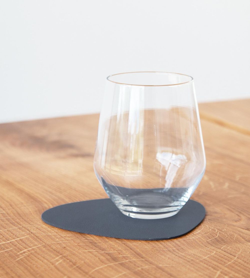 [product_category]-Lind Dna Curve Glass Coaster Nupo Leather, Dark Blue-Lind DNA-5711590023014-982494-LIN-2