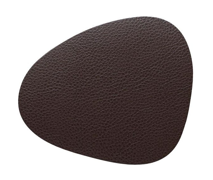 Lind Curve Curve Glass Coaster Leather, HA Sel