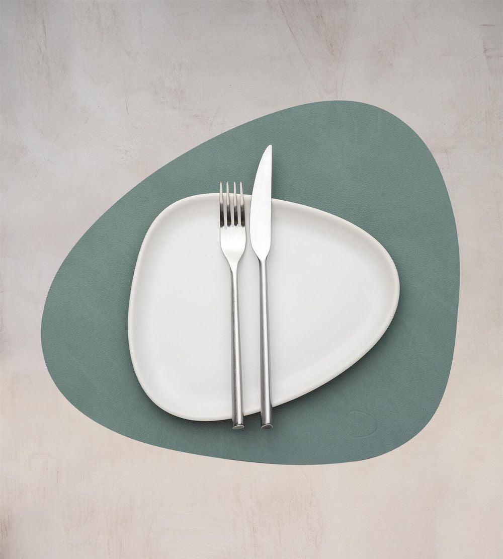 [product_category]-Lind Dna Curve Placemat Nupo Leather M, Pastel Green-Lind DNA-5740020101282-991680-LIN-2