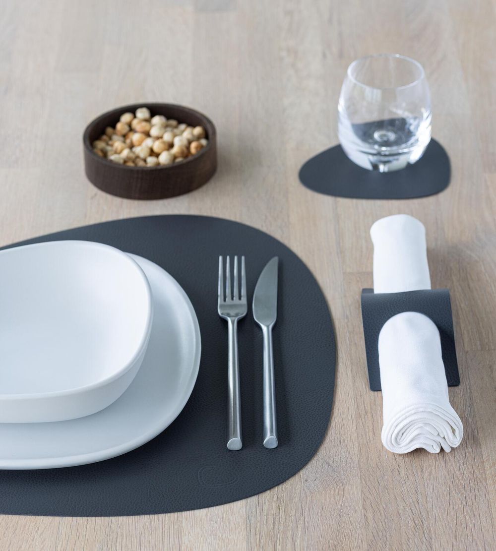 [product_category]-Lind Dna Curve Placemat Serene Leather L, Anthracite-Lind DNA-5711590996523-991476-LIN-4