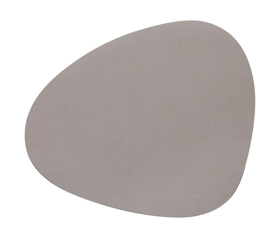 [product_category]-Lind Dna Curve Placemat Serene Leather L, Ash Grey-Lind DNA-5711590996509-991474-LIN-1