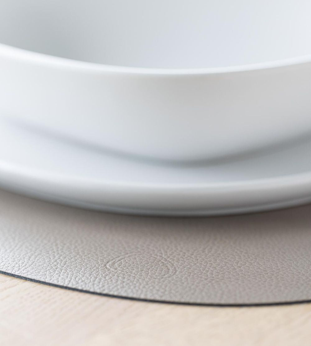 [product_category]-Lind Dna Curve Placemat Serene Leather L, Grey-Lind DNA-5711590996516-991475-LIN-5