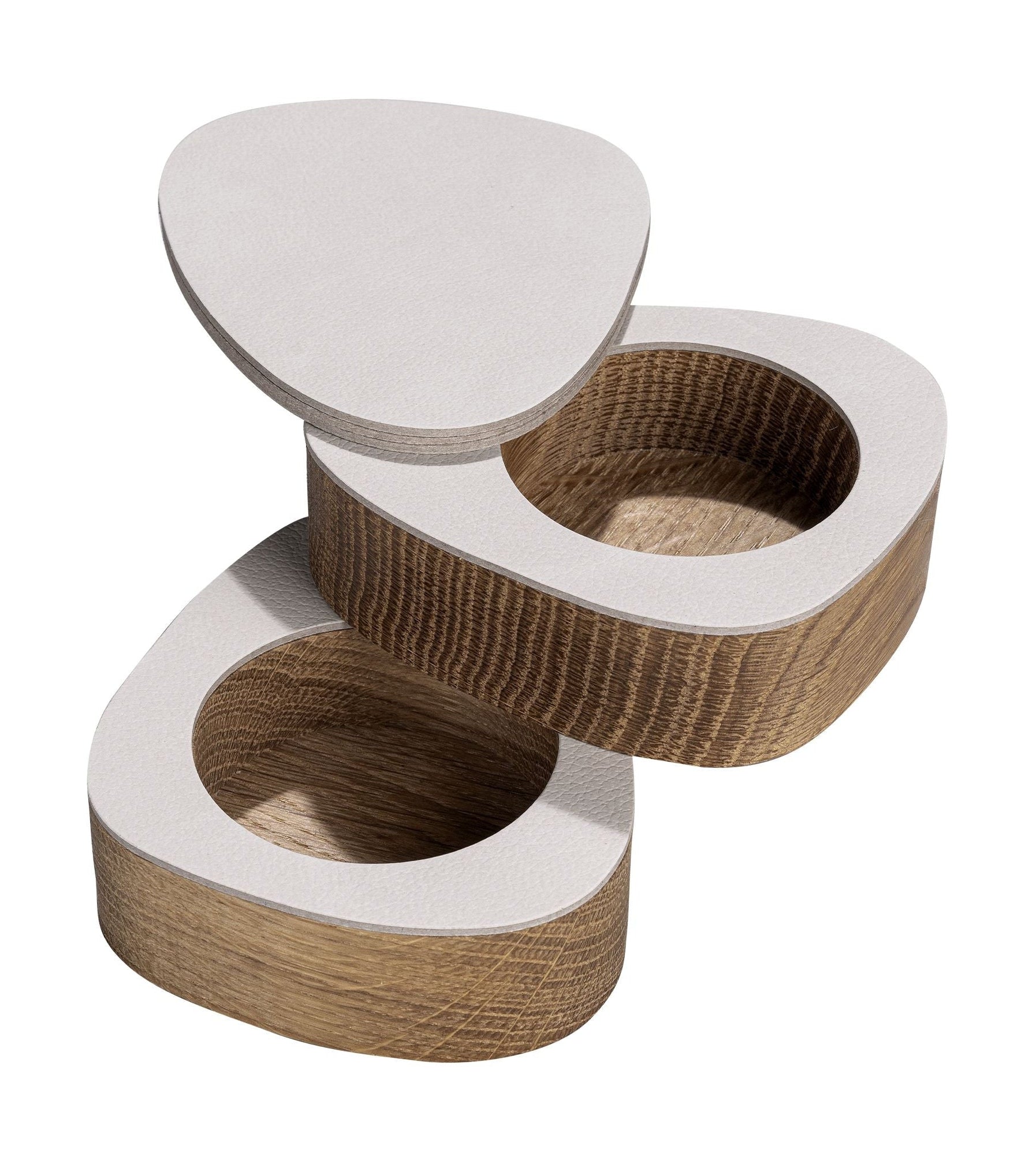 Lind Dna Curve Salt&Pepper 2 Pcs, Oyster White