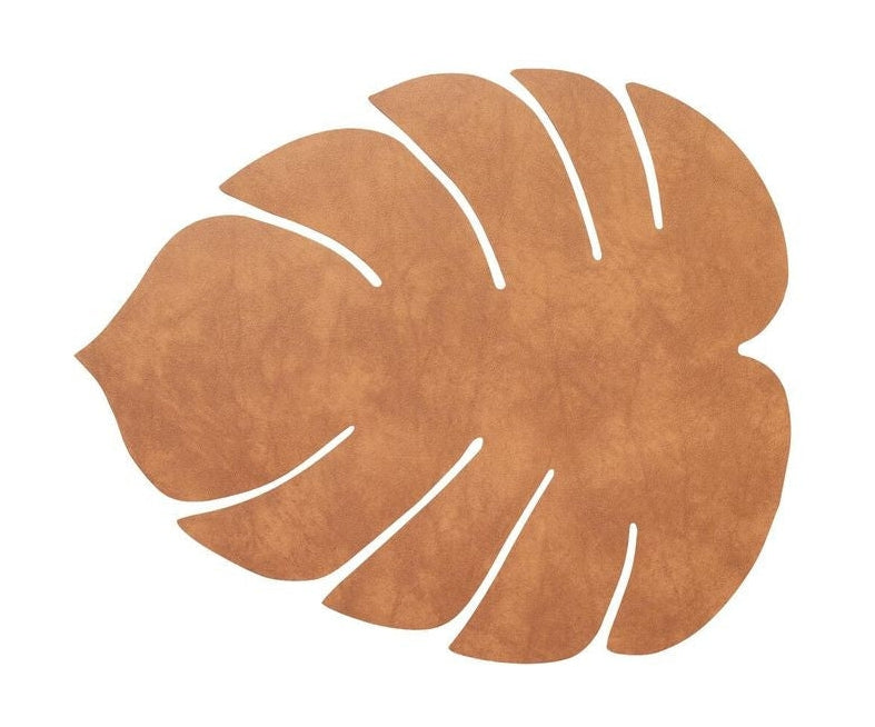 [product_category]-Lind Dna Leaf Placemat Nupo Leather S, Natural-Lind DNA-5711905519843-990076-LIN-1