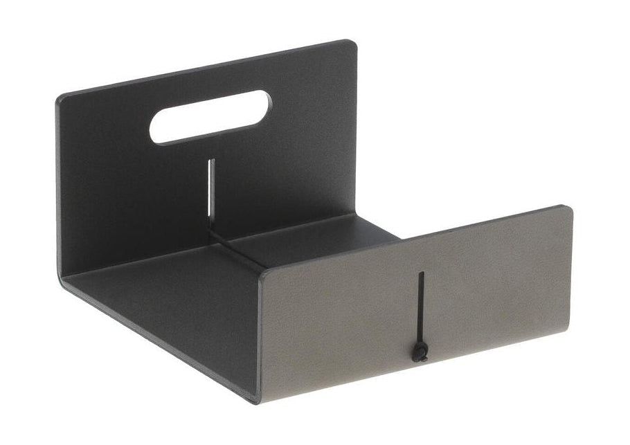 [product_category]-Lind Dna Napkin Holder Nupo Leather, Light Grey/Anthracite-Lind DNA-5711590450391-981351-LIN-3