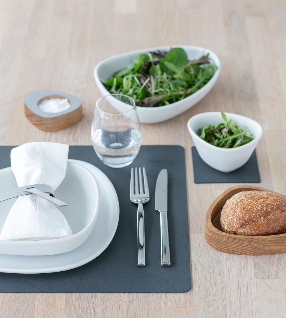 [product_category]-Lind Dna Square Placemat Nupo Leather L, Anthracite-Lind DNA-5711590123301-981169-LIN-3