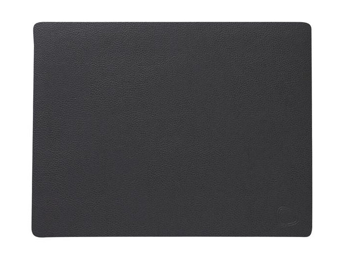 [product_category]-Lind Dna Square Placemat Serene Leather M, Anthracite-Lind DNA-5711590996677-991491-LIN-1