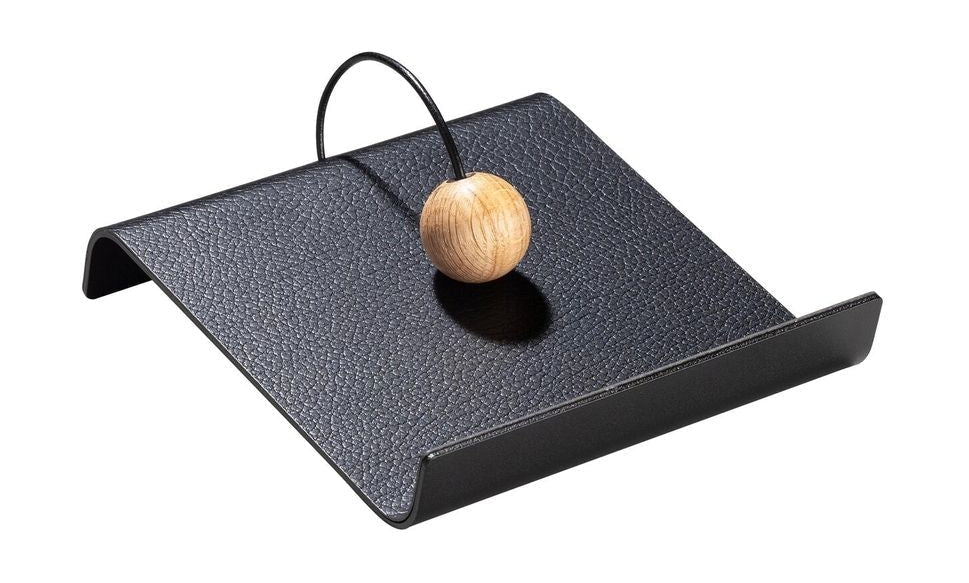 [product_category]-Lind Dna String Napkin Holder Bull Leather, Black-Lind DNA-5711905530336-991327-LIN-1