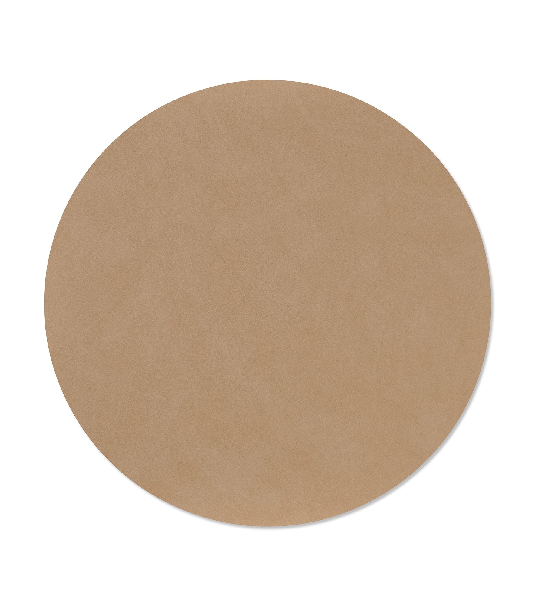 [product_category]-Lind Dna Table Mat Circle Large, Nougat-Lind DNA-5740020106256-992074-LIN-1