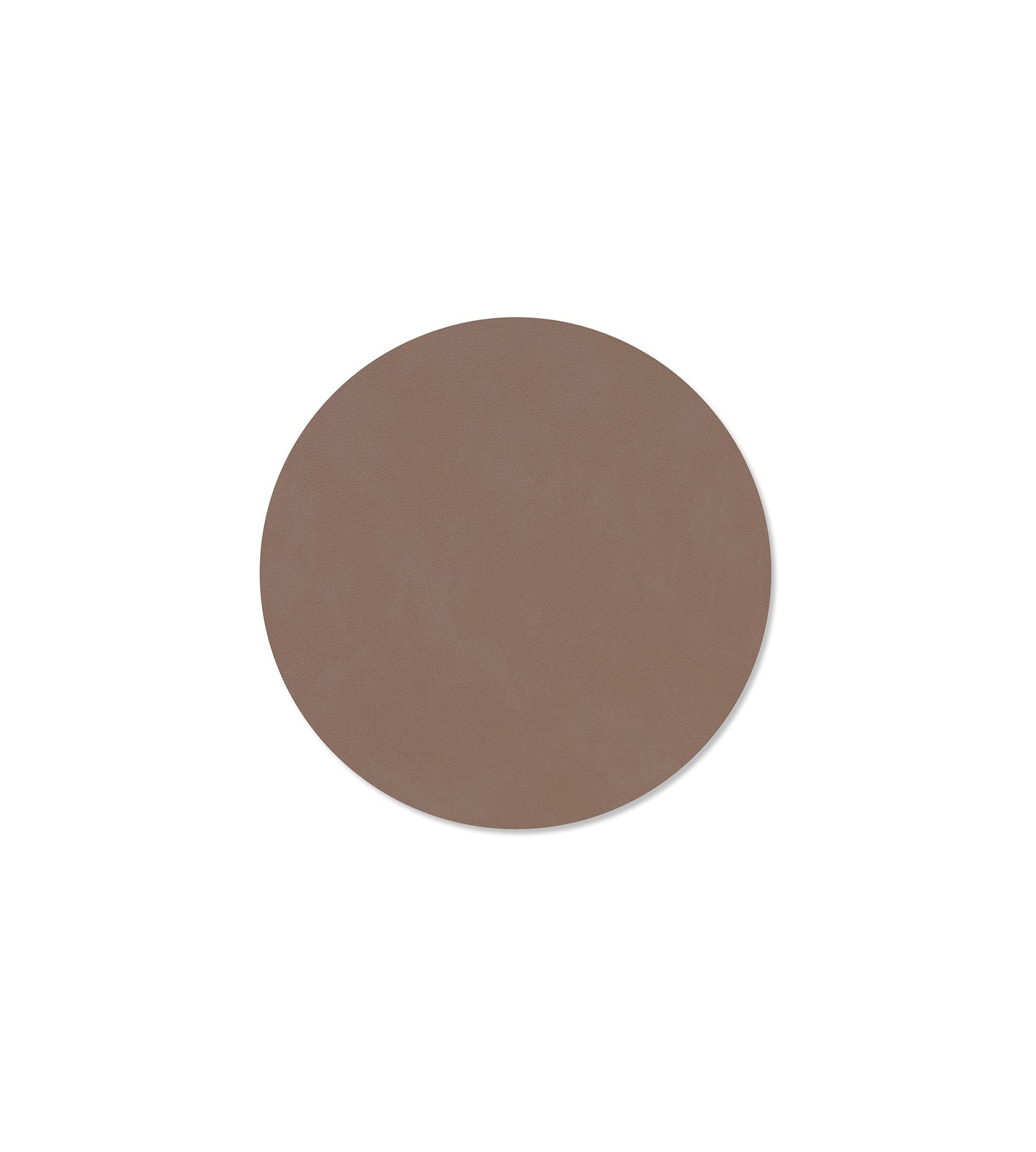 [product_category]-Lind Dna Table Mat Circle Small, Truffle-Lind DNA-5740020106140-992063-LIN-1