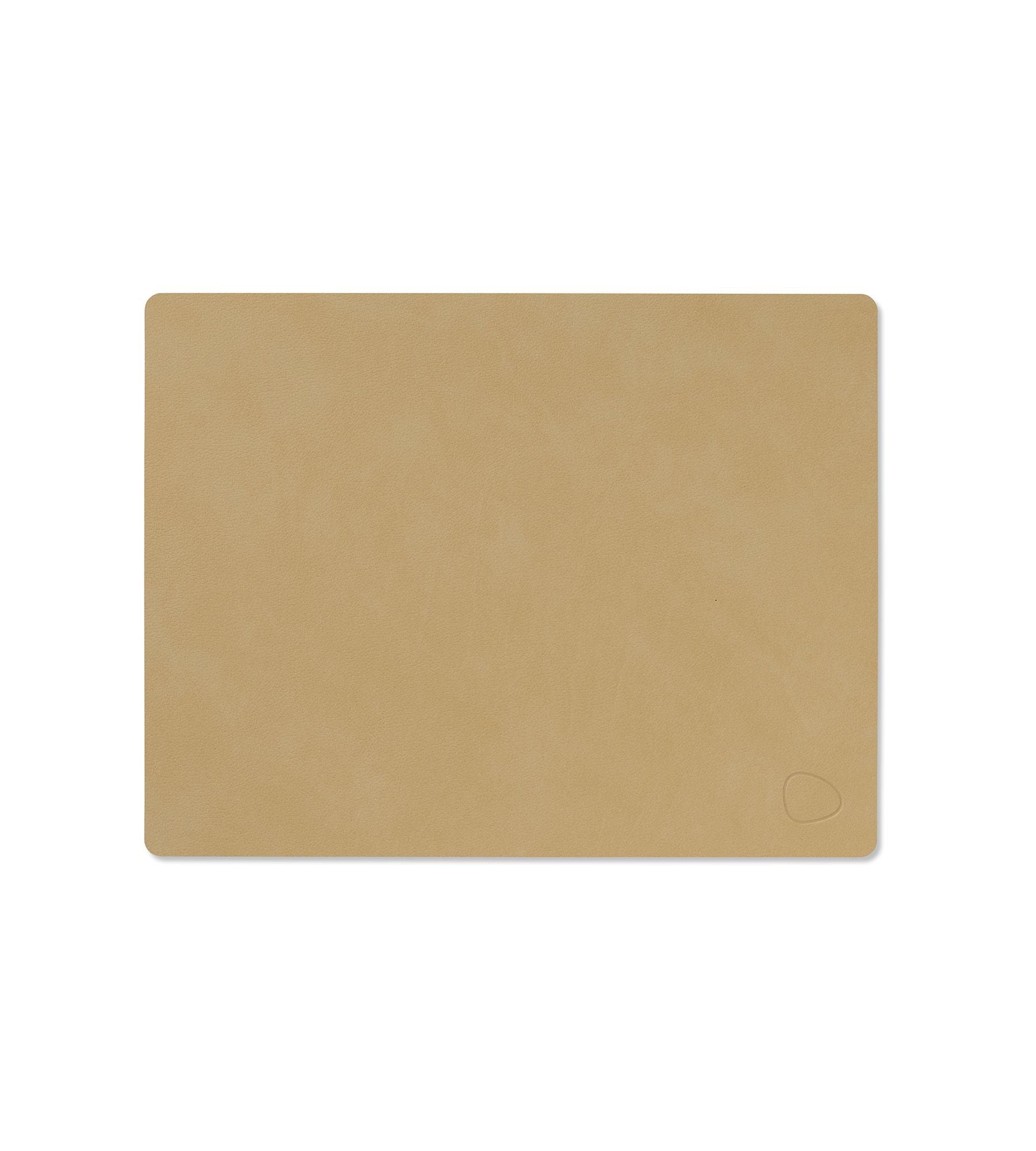 [product_category]-Lind Dna Table Mat Square Medium, Khaki-Lind DNA-5740020106041-992053-LIN-1