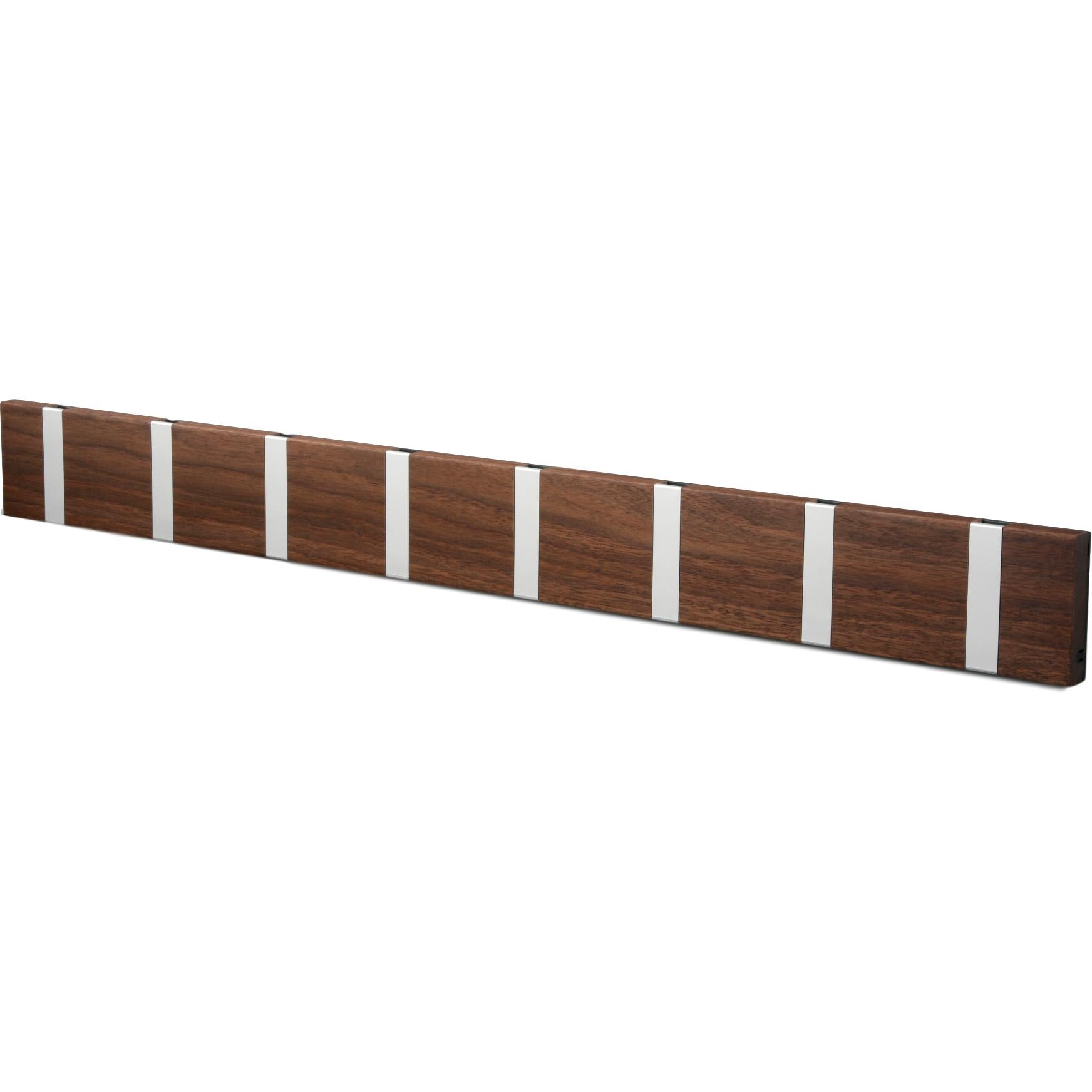 LOCA KNAX RACK HORIZONTAL CATA 8 GANHOS, WALNUT/CRINHO