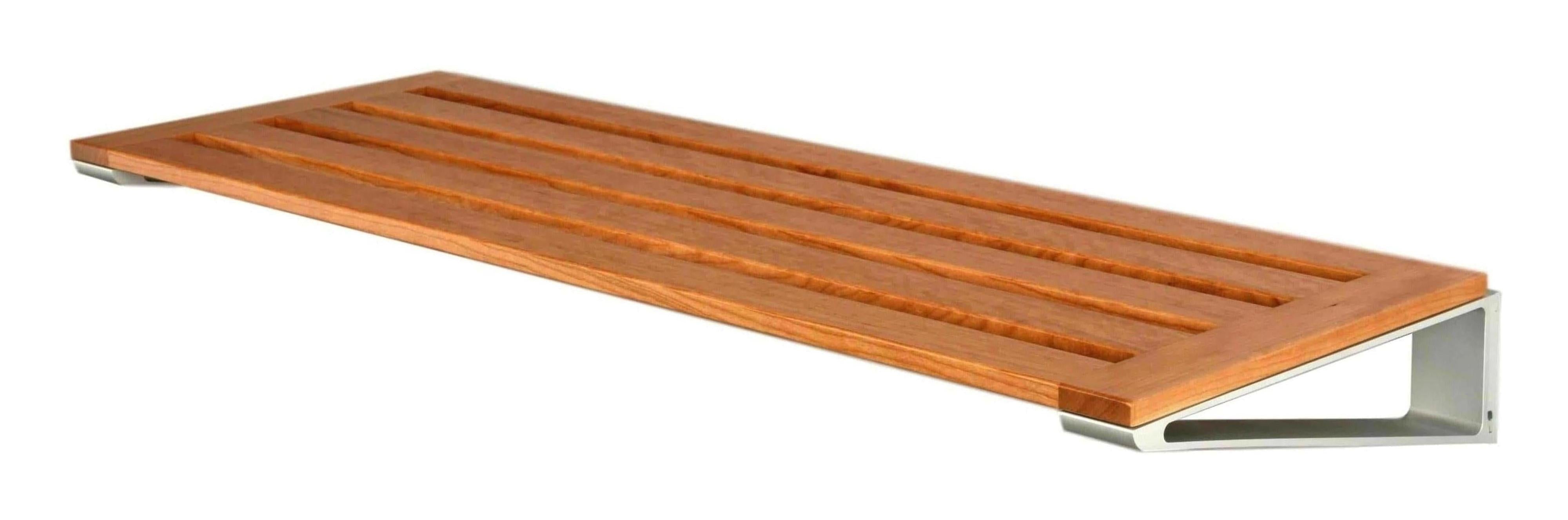 Loca Knax Schuhständer 40 cm, Kirsche/Aluminium