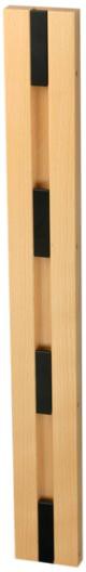 Loca Knax Vertical Cheat Rack, Beech Soaped/Black