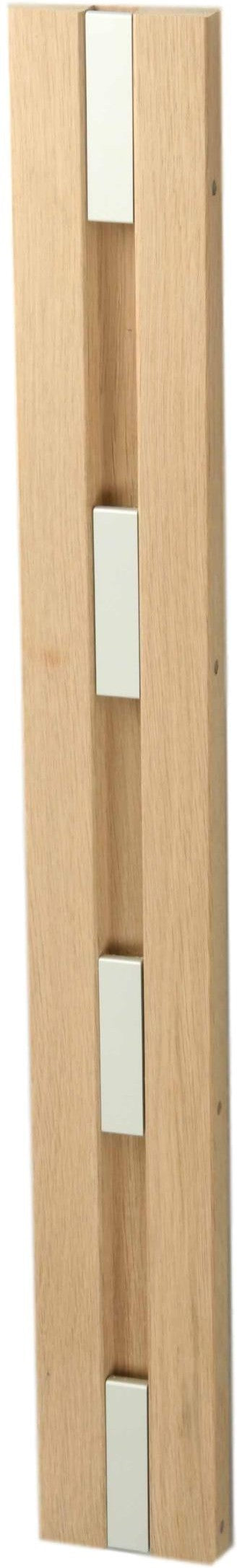 Loca Knax Vertical Coat Rack, Soaped Oak/Grey