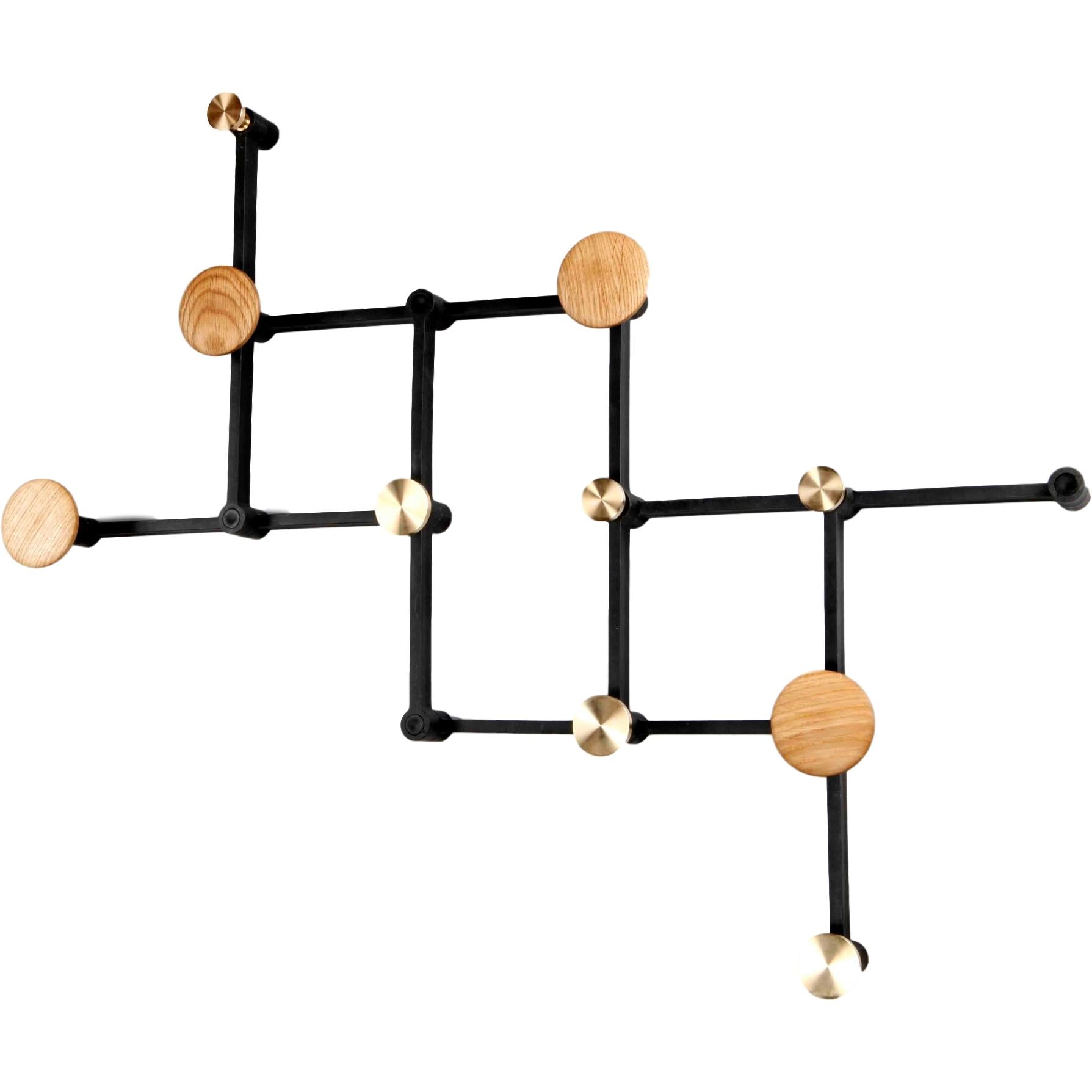 Loca x.-coucher rack de chêne huilé, 343 mm