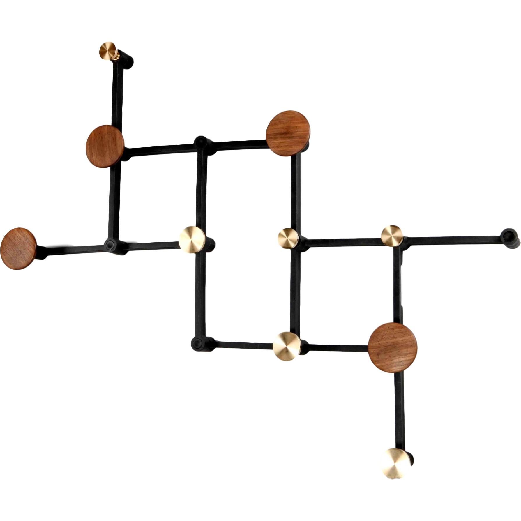 Loca X.Tend Knagerække valnød, 343 mm